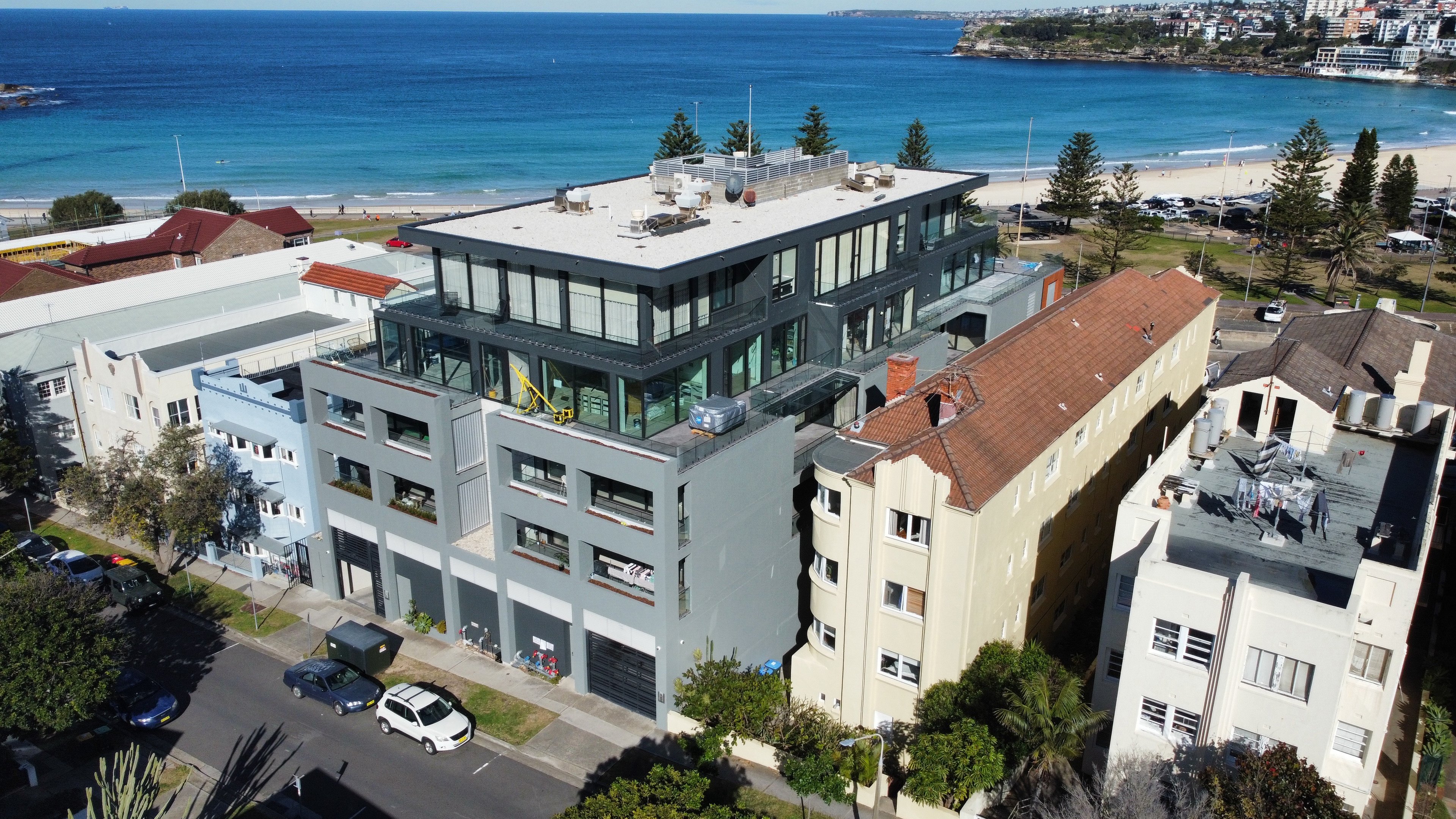 Campbell Pde, Bondi Beach balcony membranes